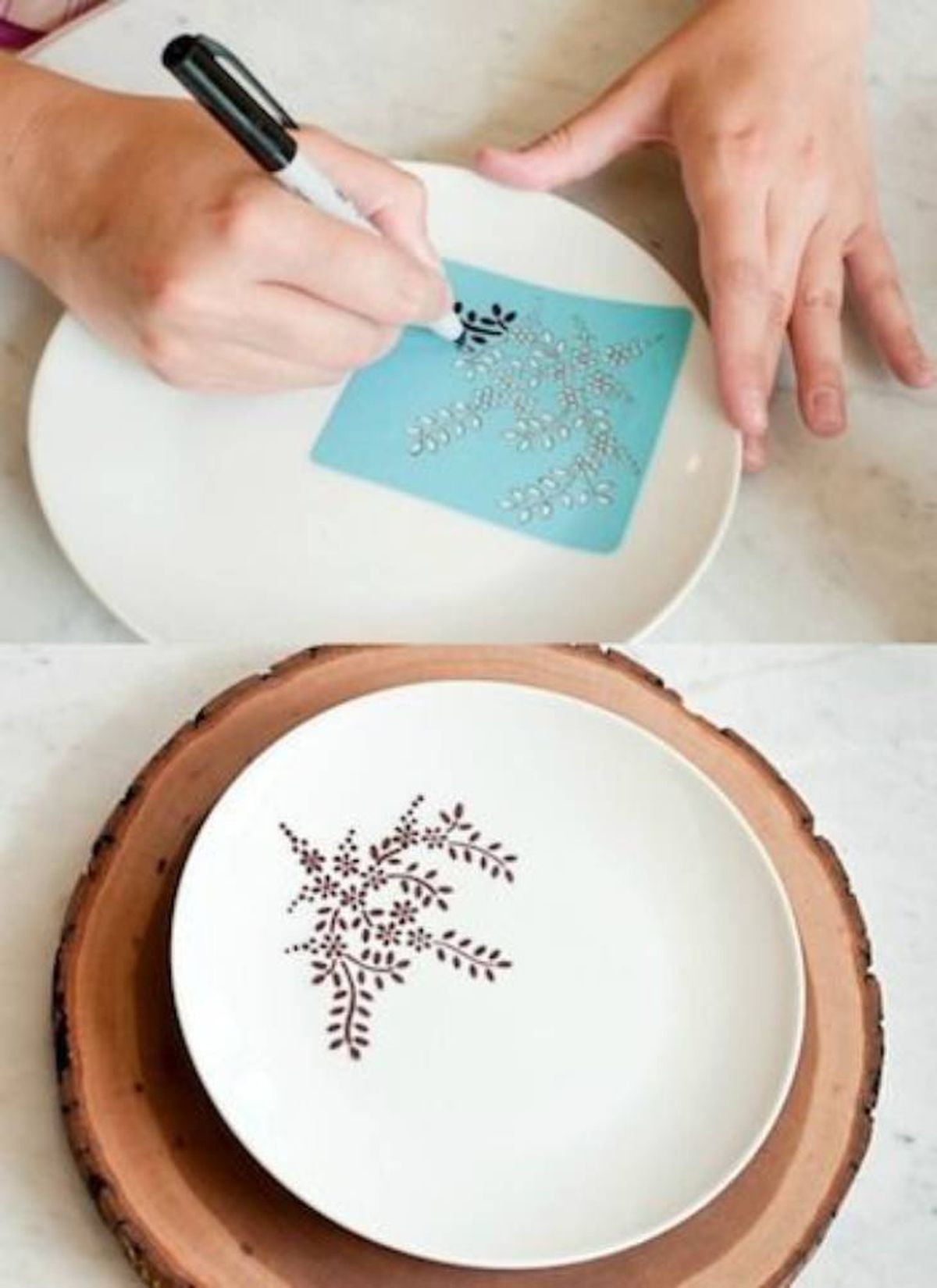 pintar vajilla pinterest facilisimo