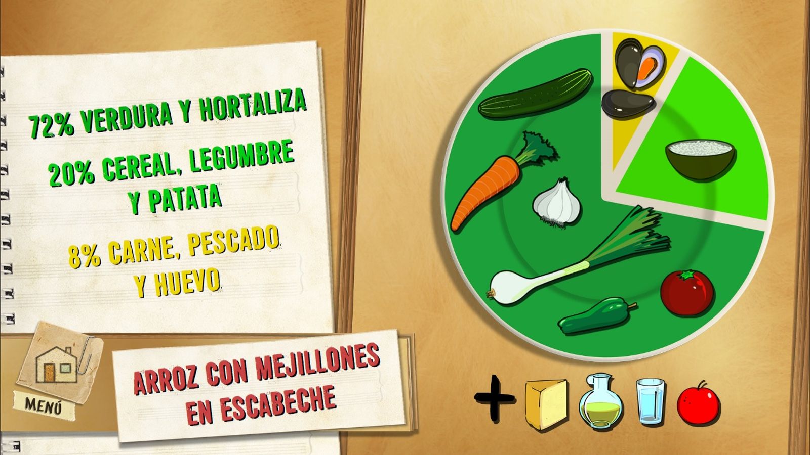 6114 1 Arroz con mejillones en escabeche plato 6114 1 Arroz con mejillones en escabeche plato