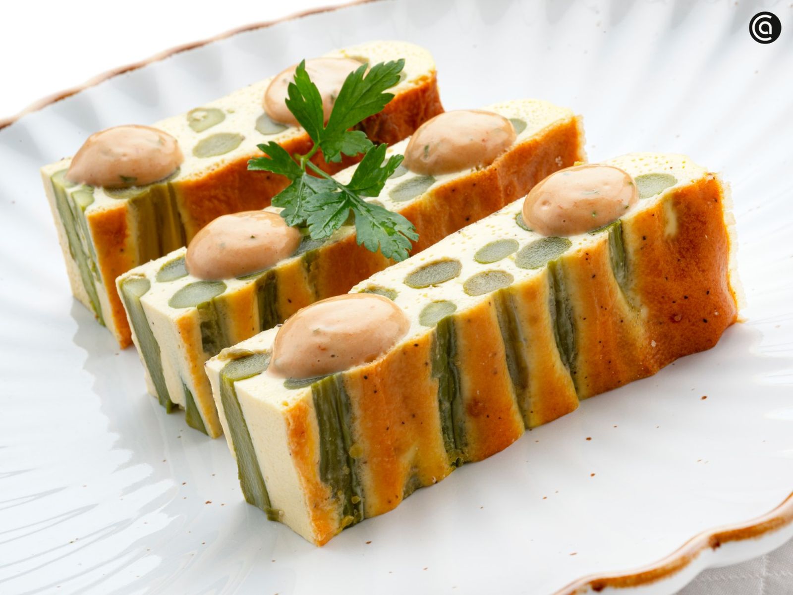 Pudin de espárragos verdes, receta de Joseba Arguiñano