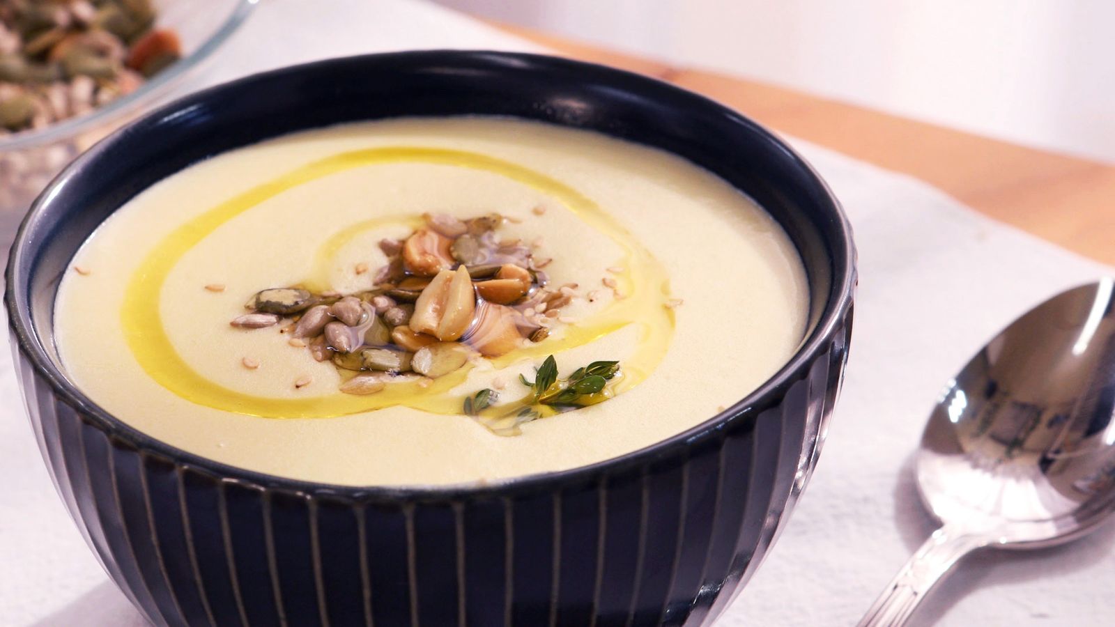 Vichyssoise, crema de puerros francesa