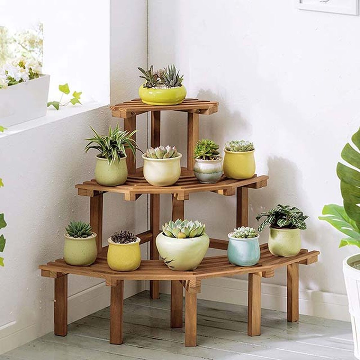 estanteria esquinera escalera Pan&Pan