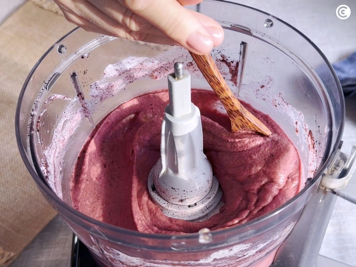 Textura del puré para el açaí bowl