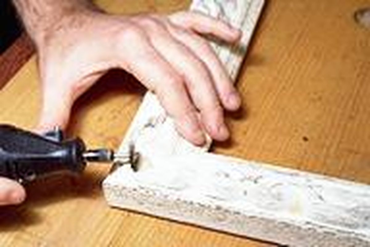 Restaurar el marco de un cuadro paso 5