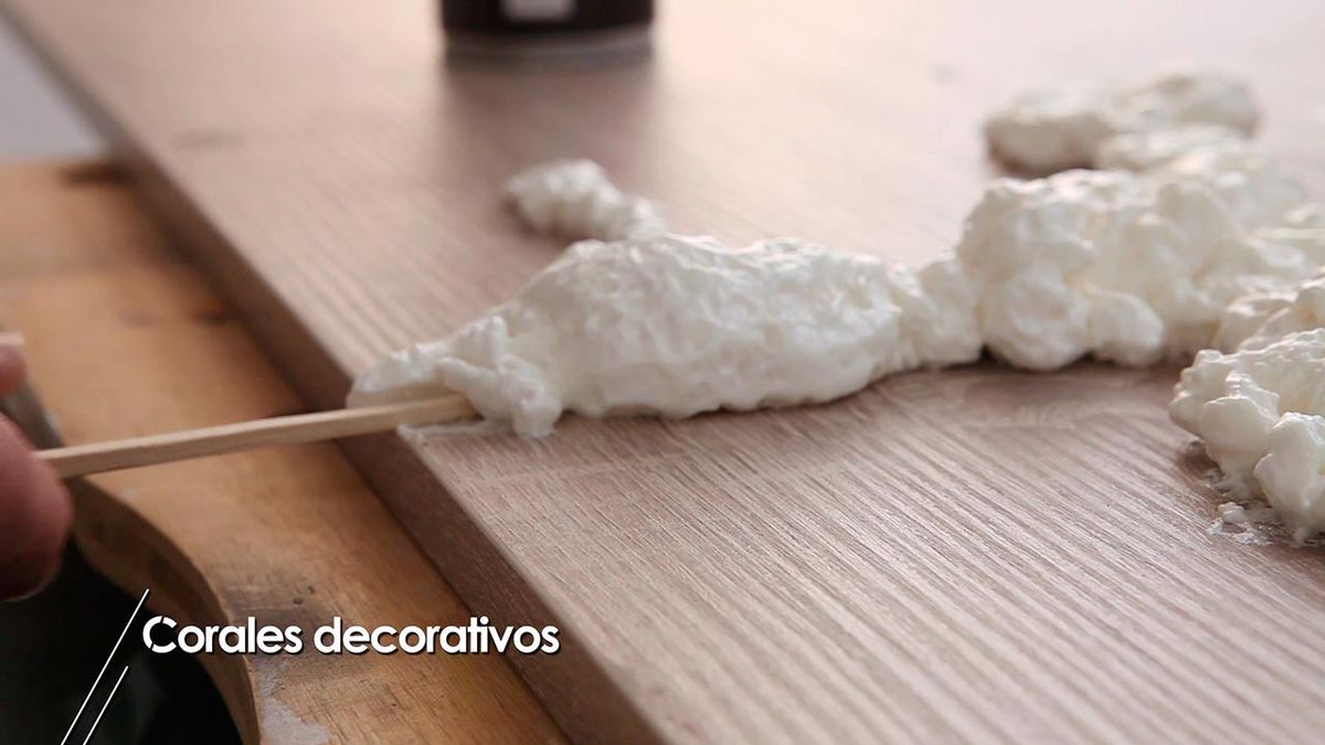 Como hacer corales decorativos paso 4