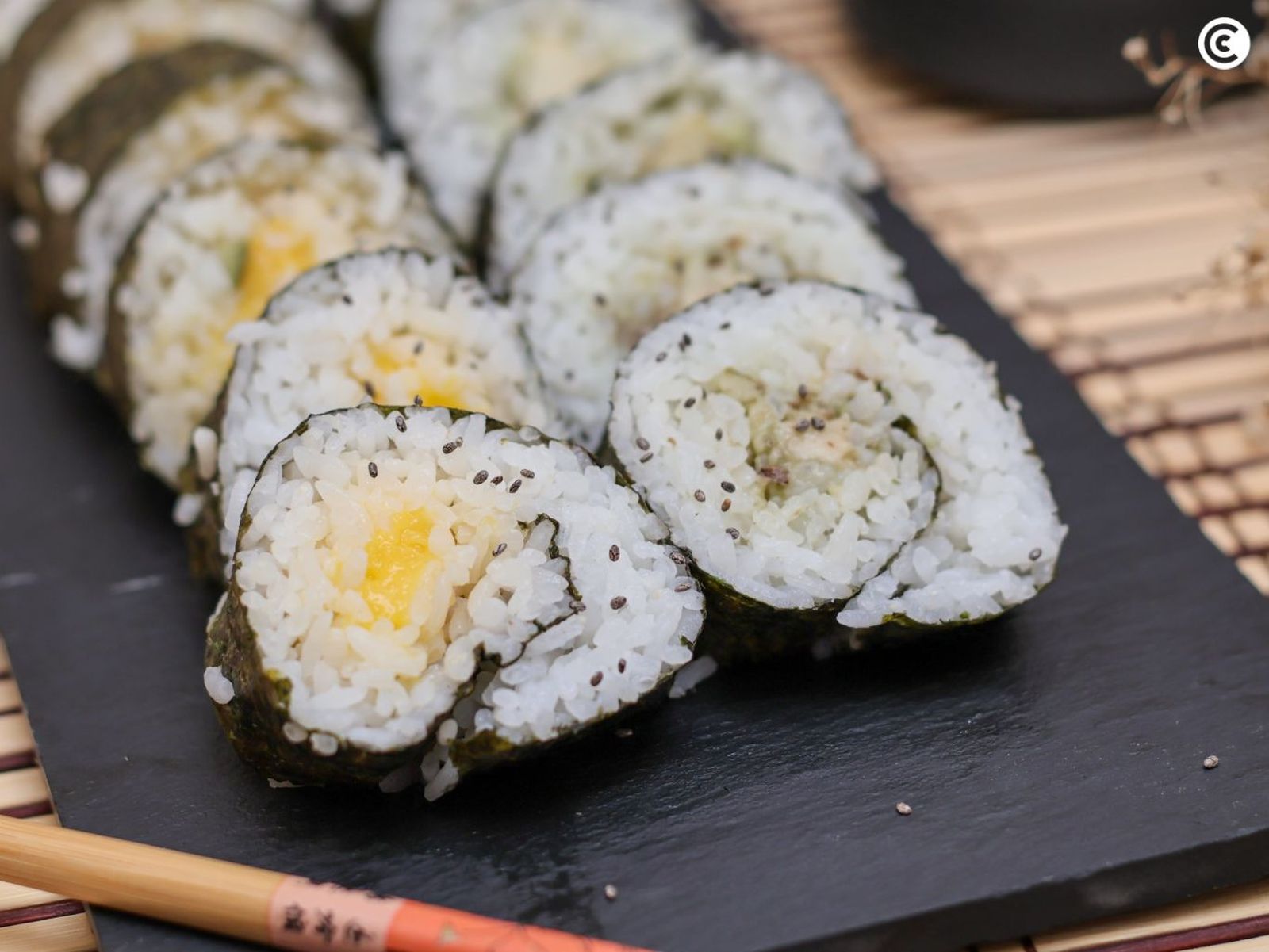 Sushi vegano