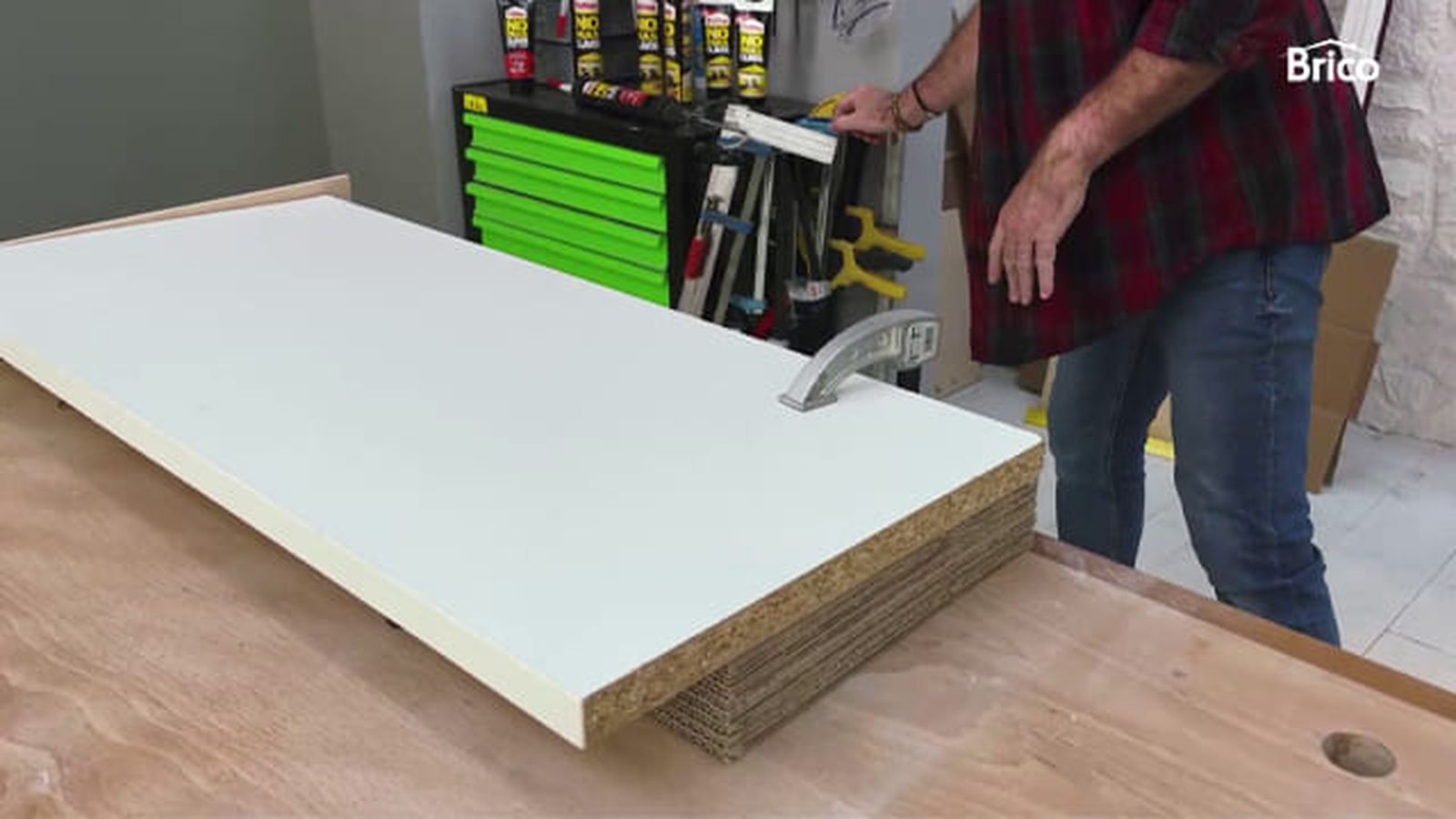 Brico 26 muebles de carton paso6 Brico 26 muebles de carton paso6