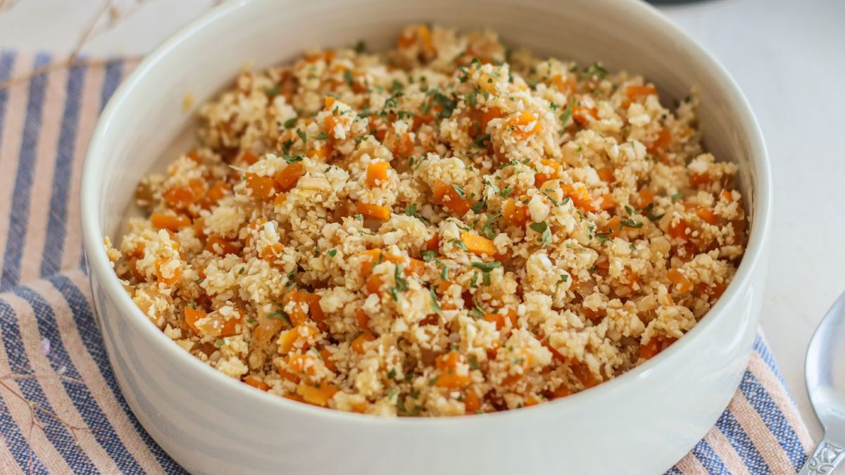 Arroz de coliflor