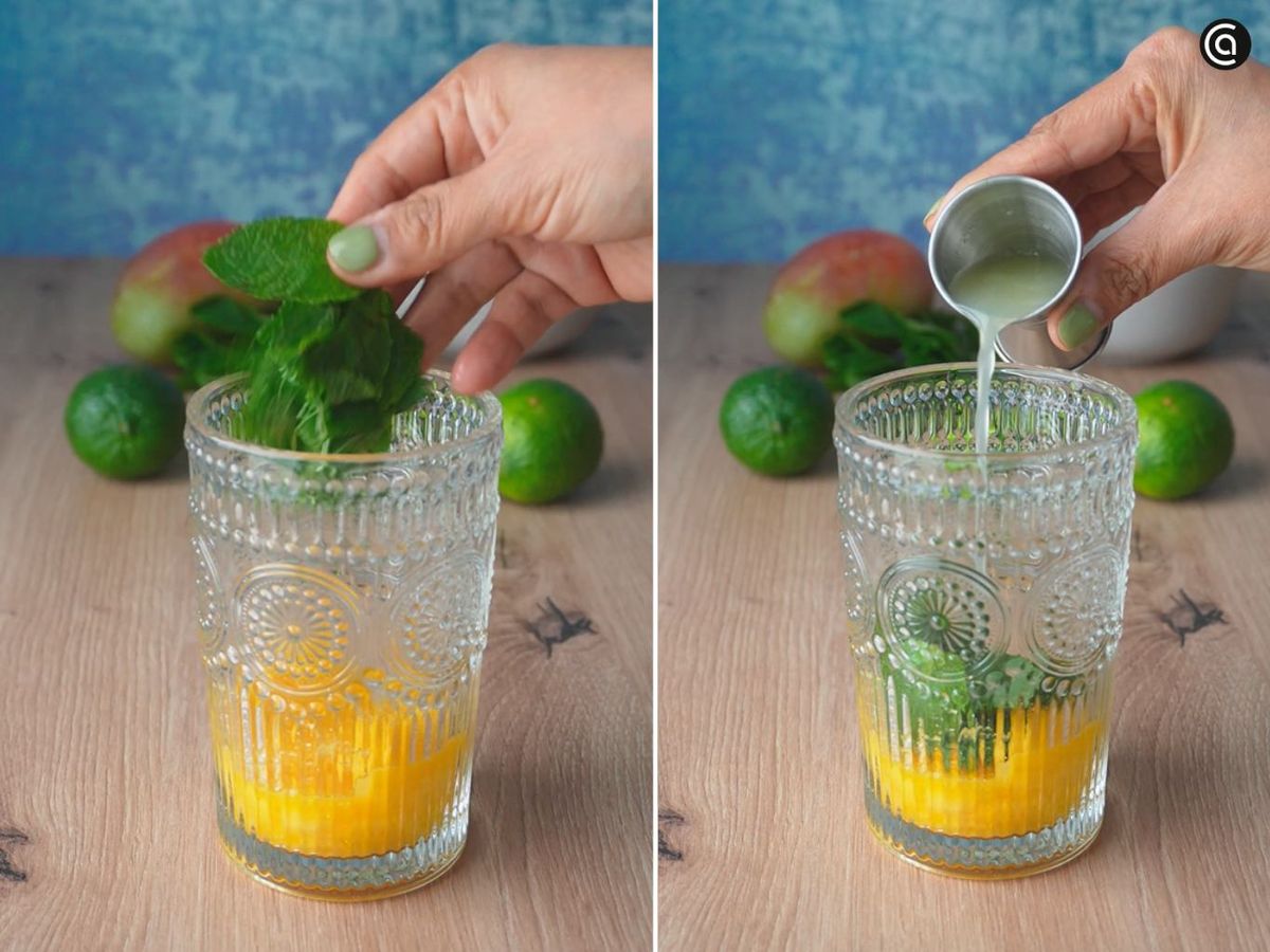 Agrega el zumo de un limón y mezcla