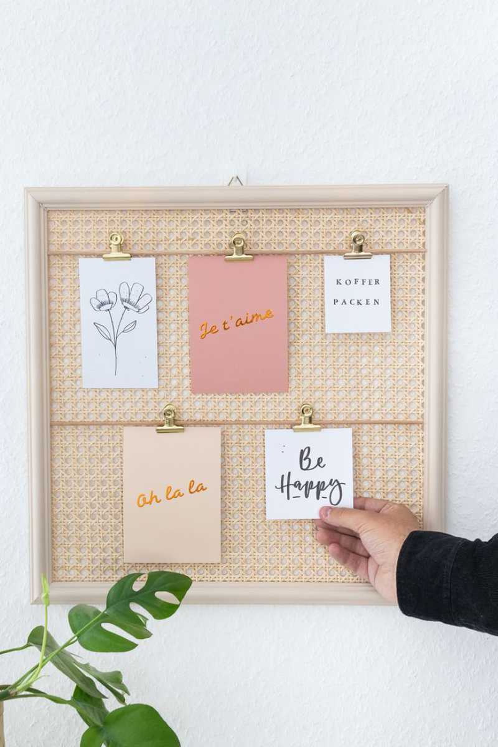 Tablero organizador DIY. Tablero organizador DIY.