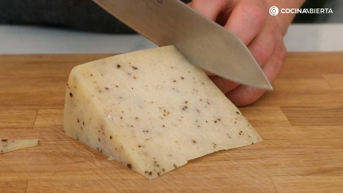 Un queso semiduro y madurado es perfecto para hacer risotto