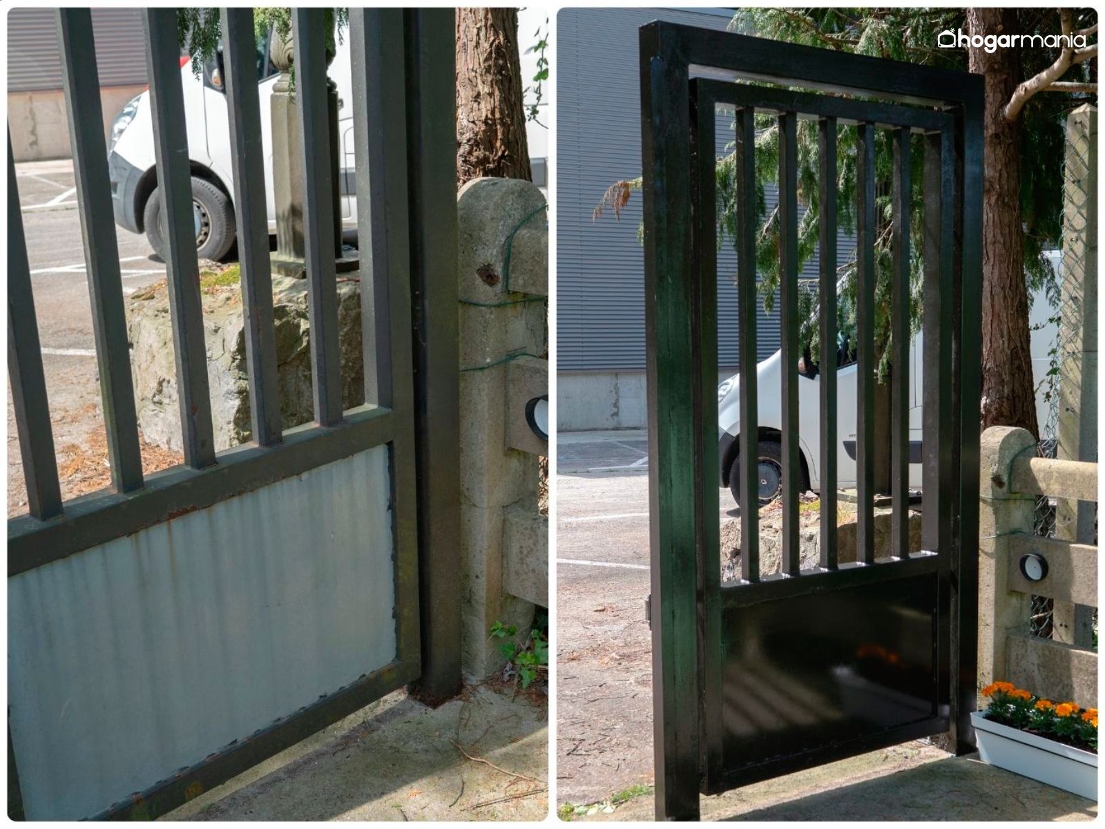 Pintar puerta de garaje