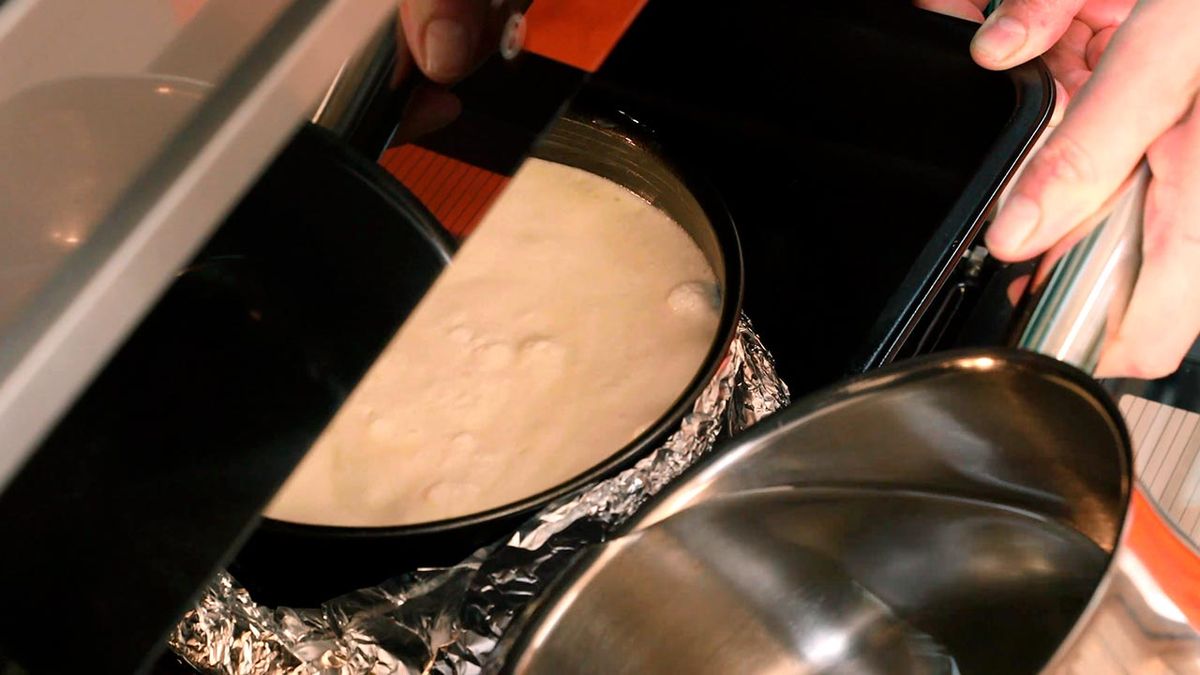 Receta de cheesecake japonés   paso 6