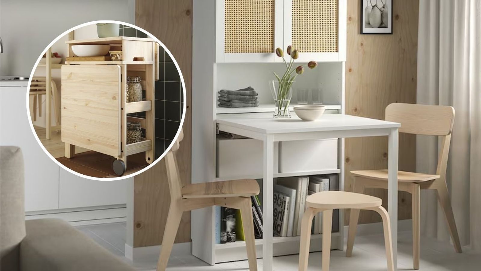 Ikea dispone de una gran variedad de muebles multifuncionales. / Fotos: IKEA