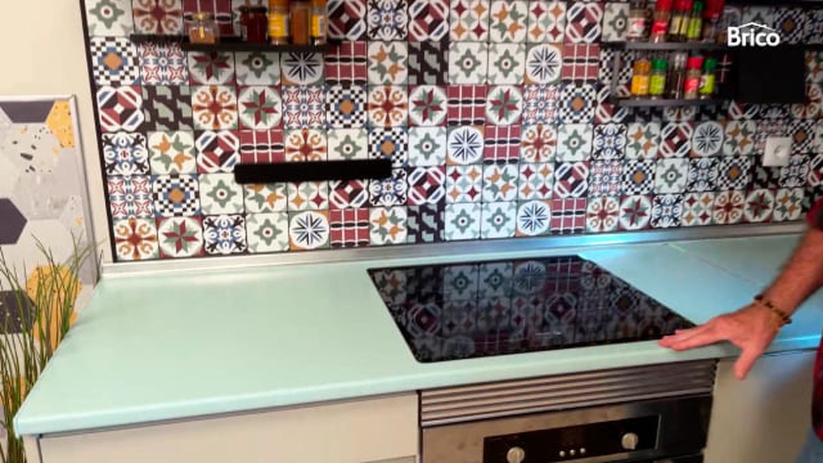 pintar encimera cocina 11