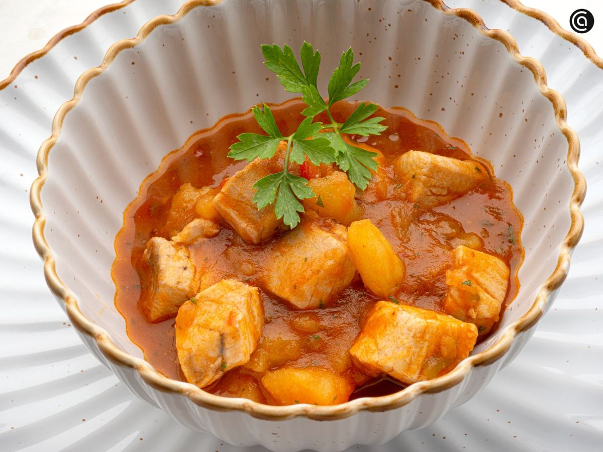 Marmitako picantito de bonito