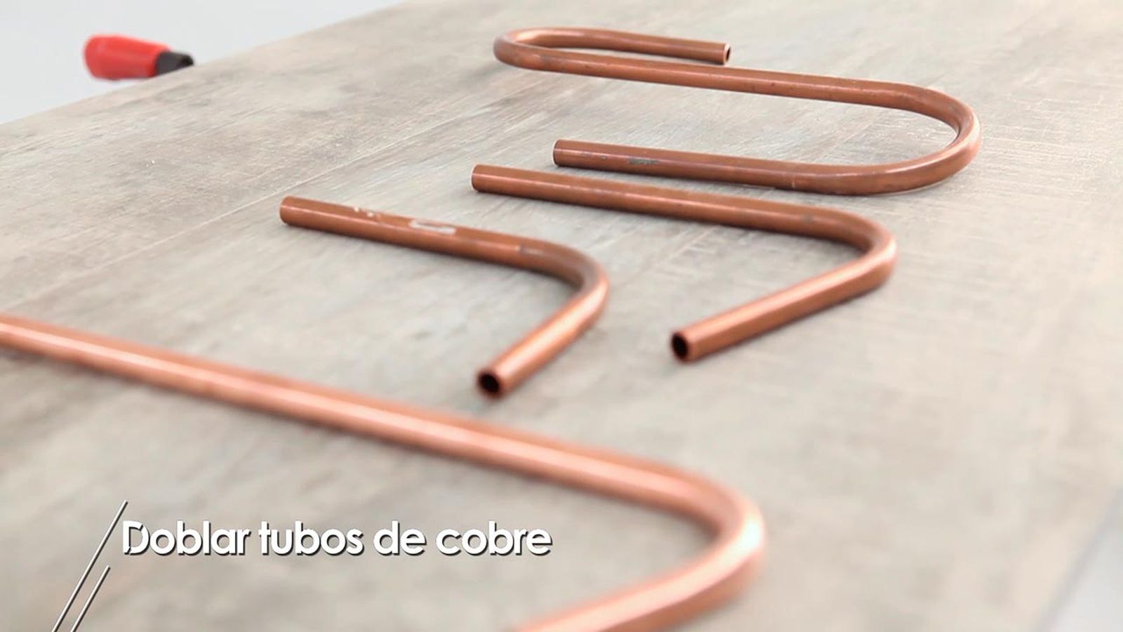 Como doblar tubos de cobre paso a paso