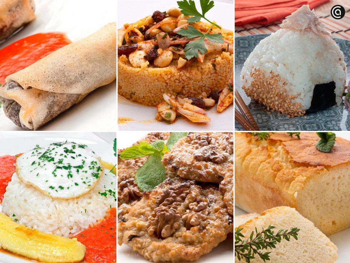 Recetas con arroces y cereales