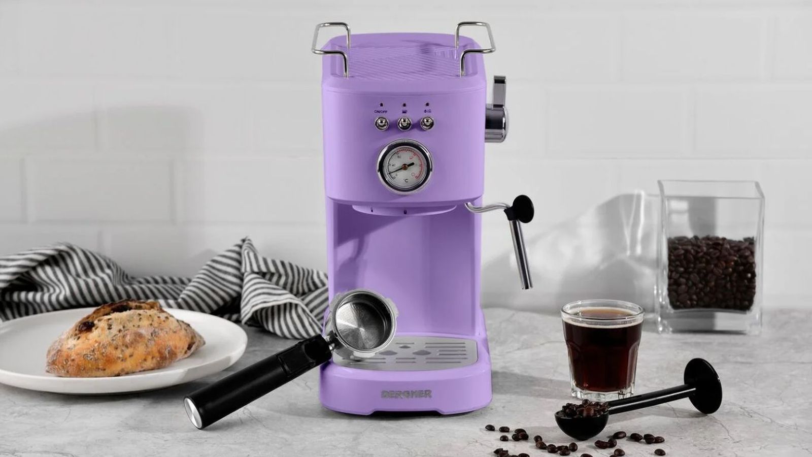Cafetera espresso Bergner® Retro