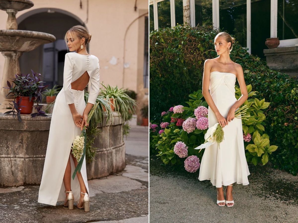 De izq. a drcha.: Vestido Marina y Julieta. / Fotos: Panambi Collection y Lady Pipa.