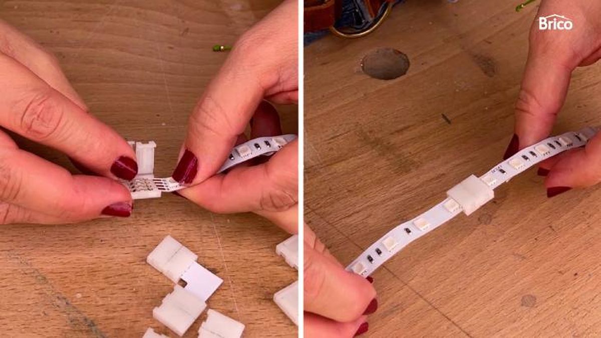 Bricomania 68 empalmar tiras led 3