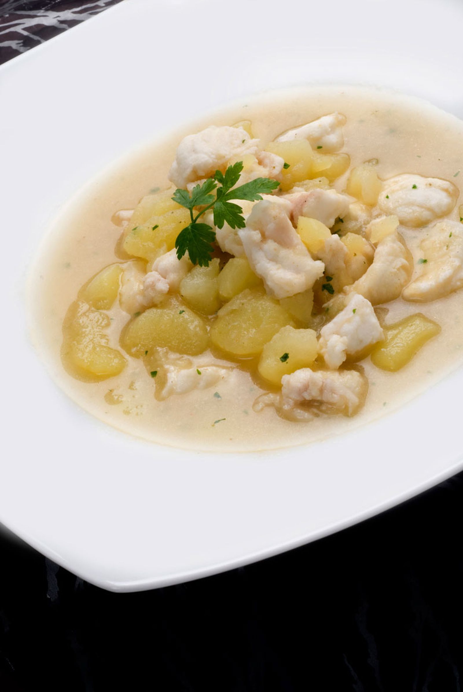 Patatas con congrio