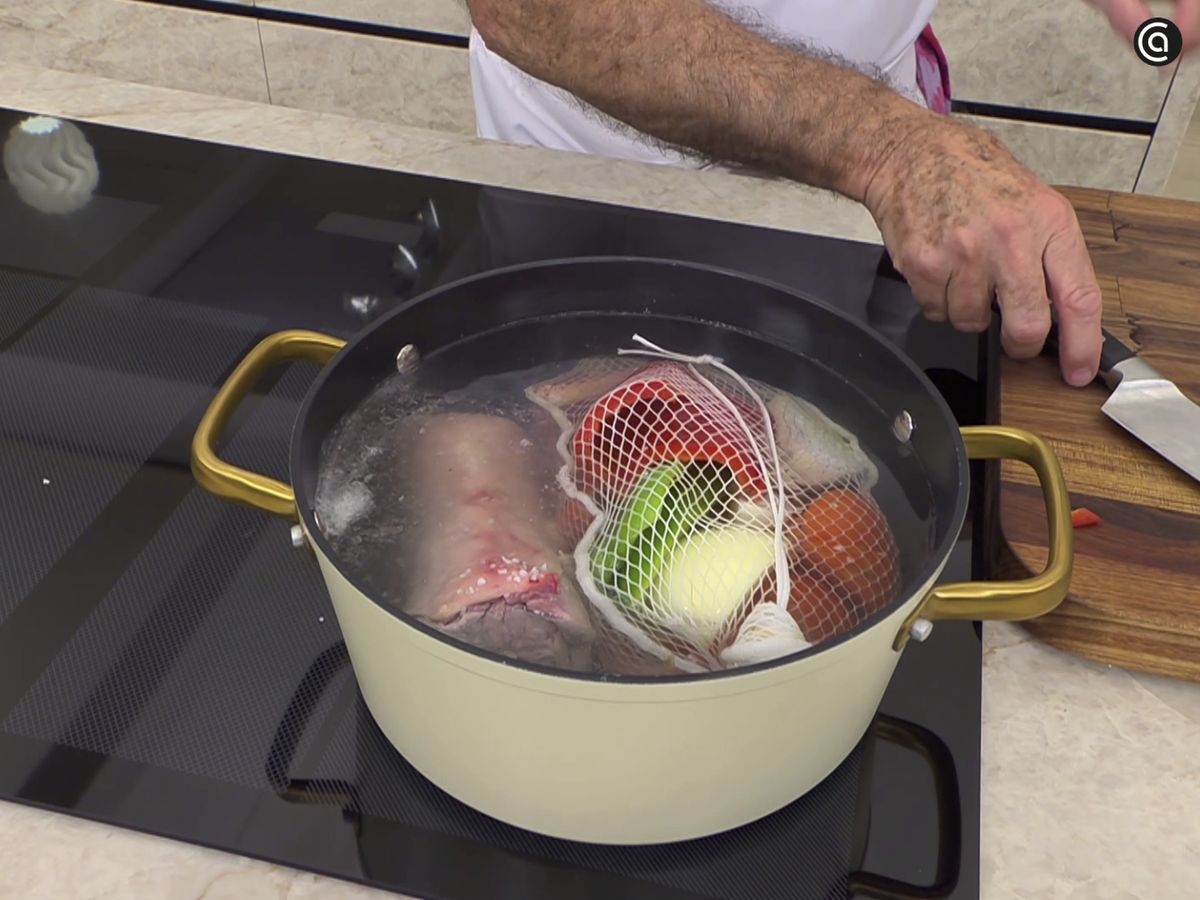 Cuece las hortalizas en una bolsa de cocer verduras