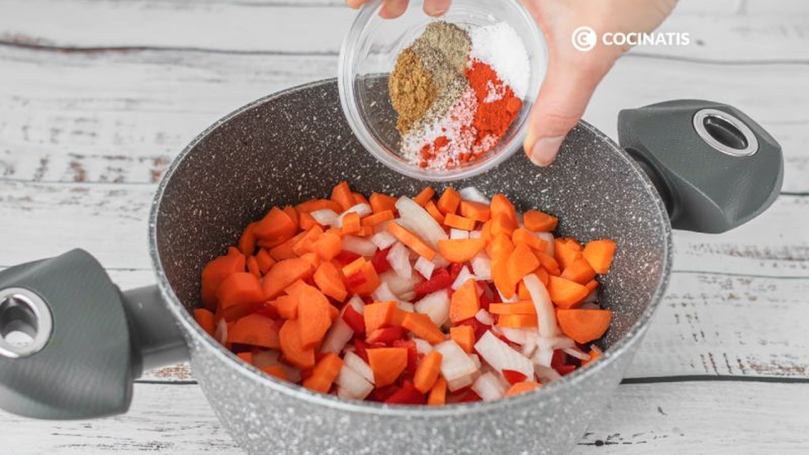 Sofreímos las verduras Sofreímos las verduras