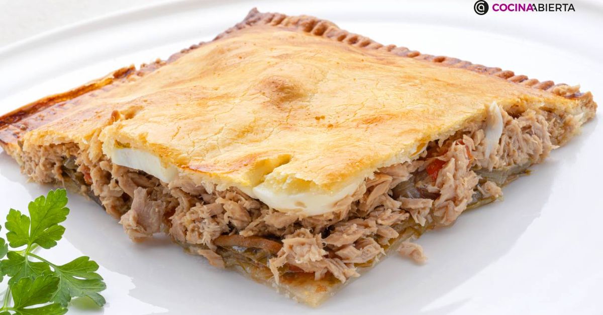 Empanada de atún y pimientos, la receta de Karlos Arguiñano