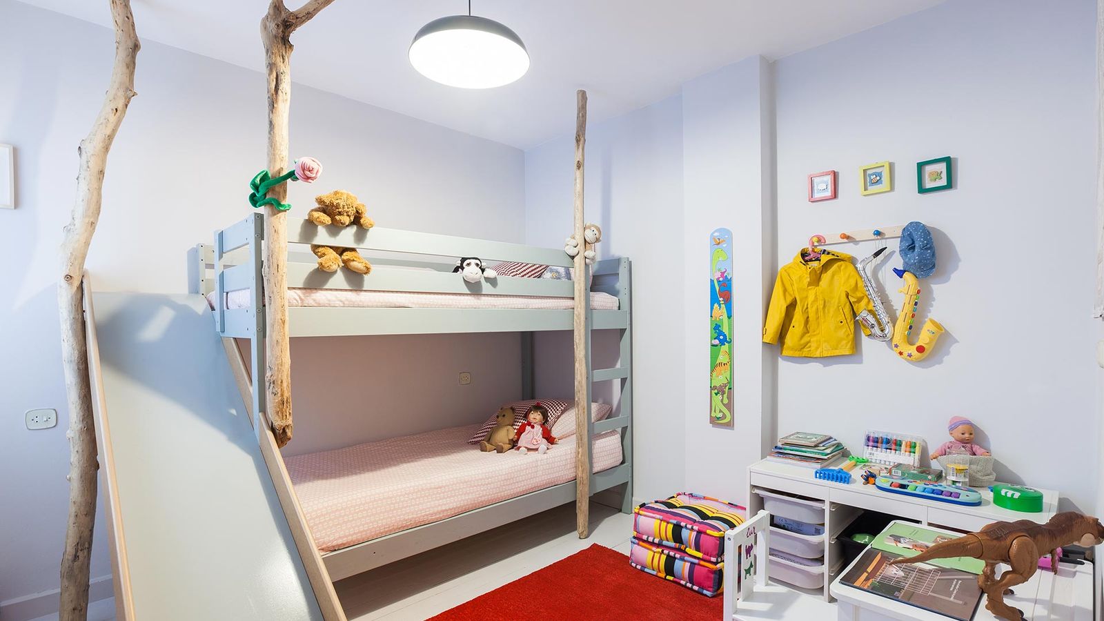 Deco732 Habitacion infantil tobogan despues 1