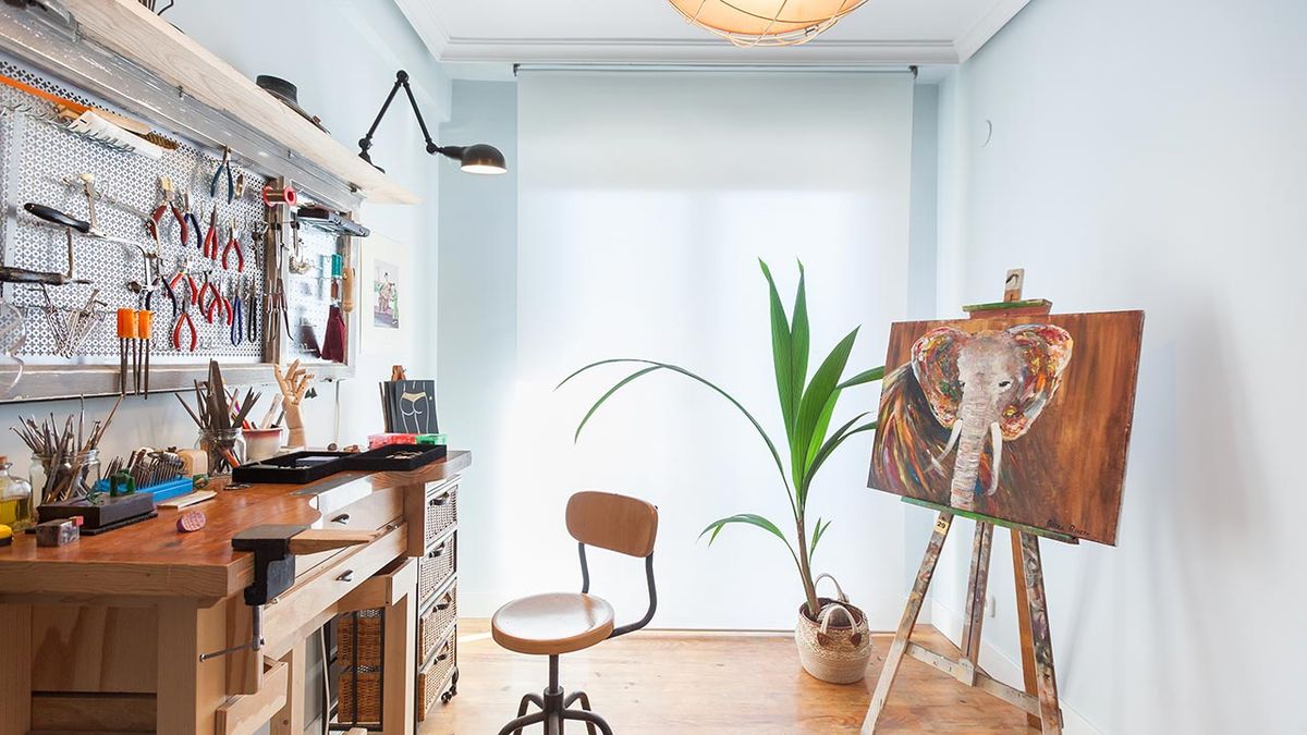 Decorar taller acogedor de joyería dibujo y pintura despues