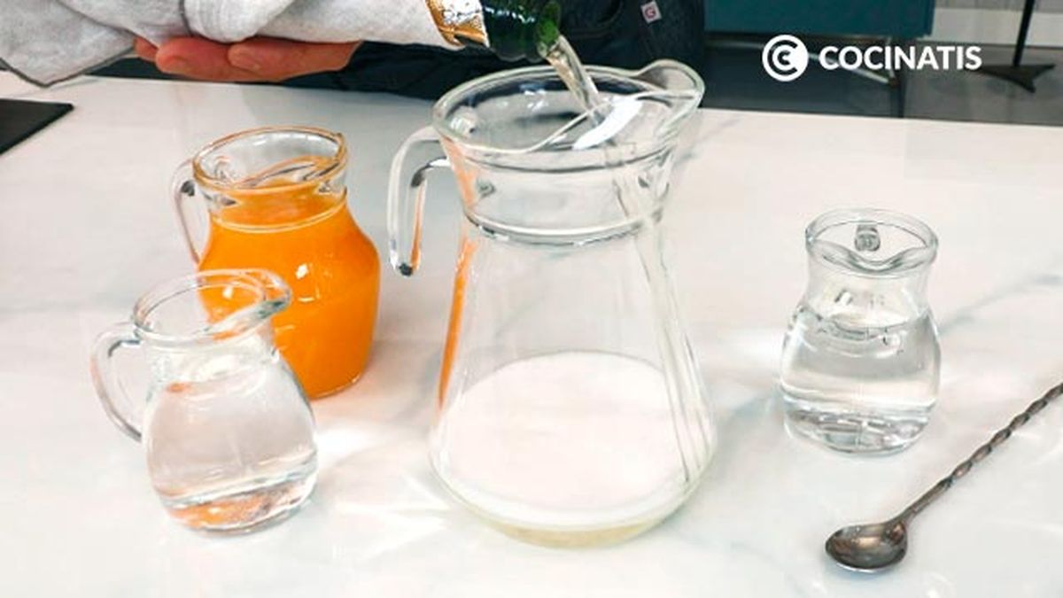 Receta de agua de Valencia  paso 1