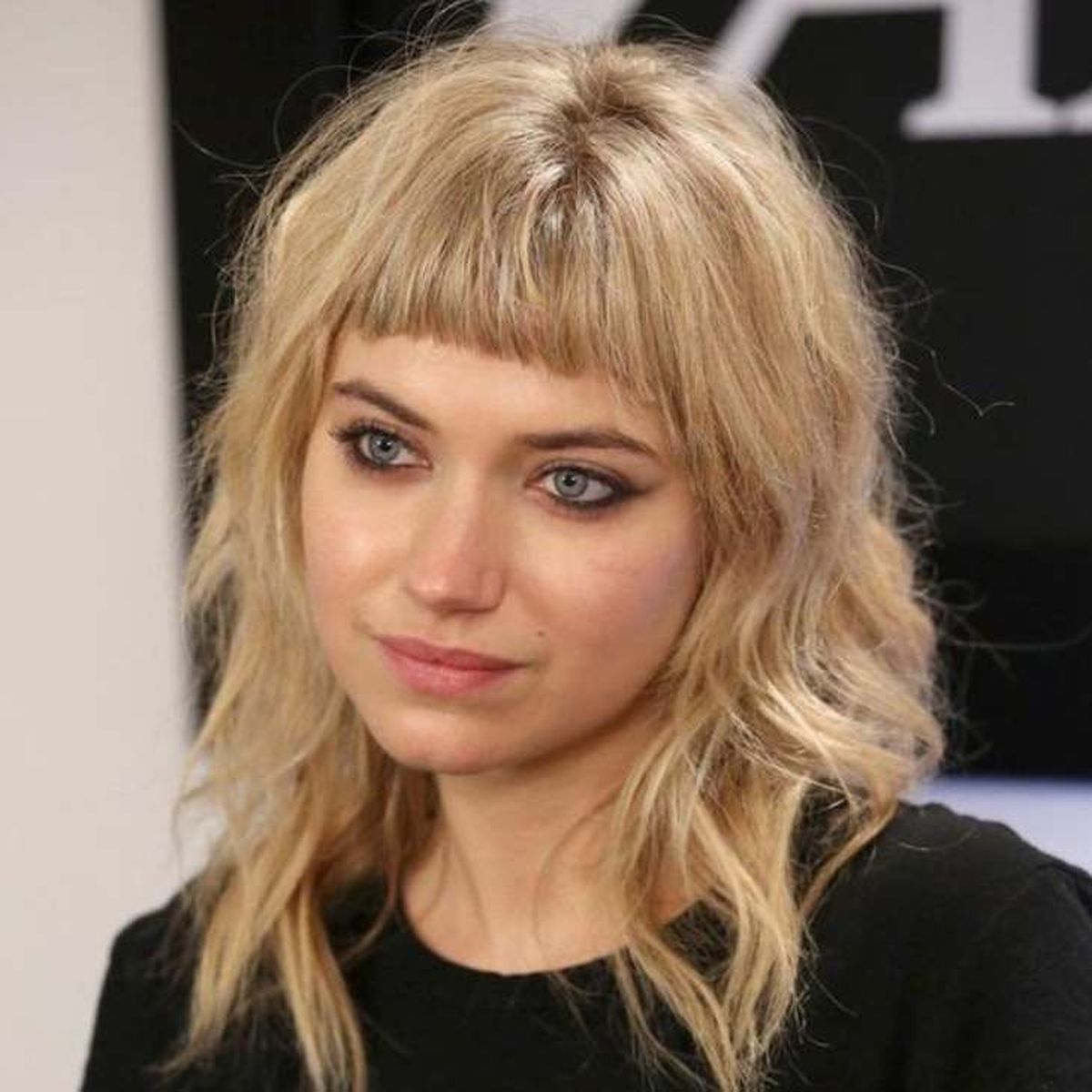 Flequillo baby bang super corto