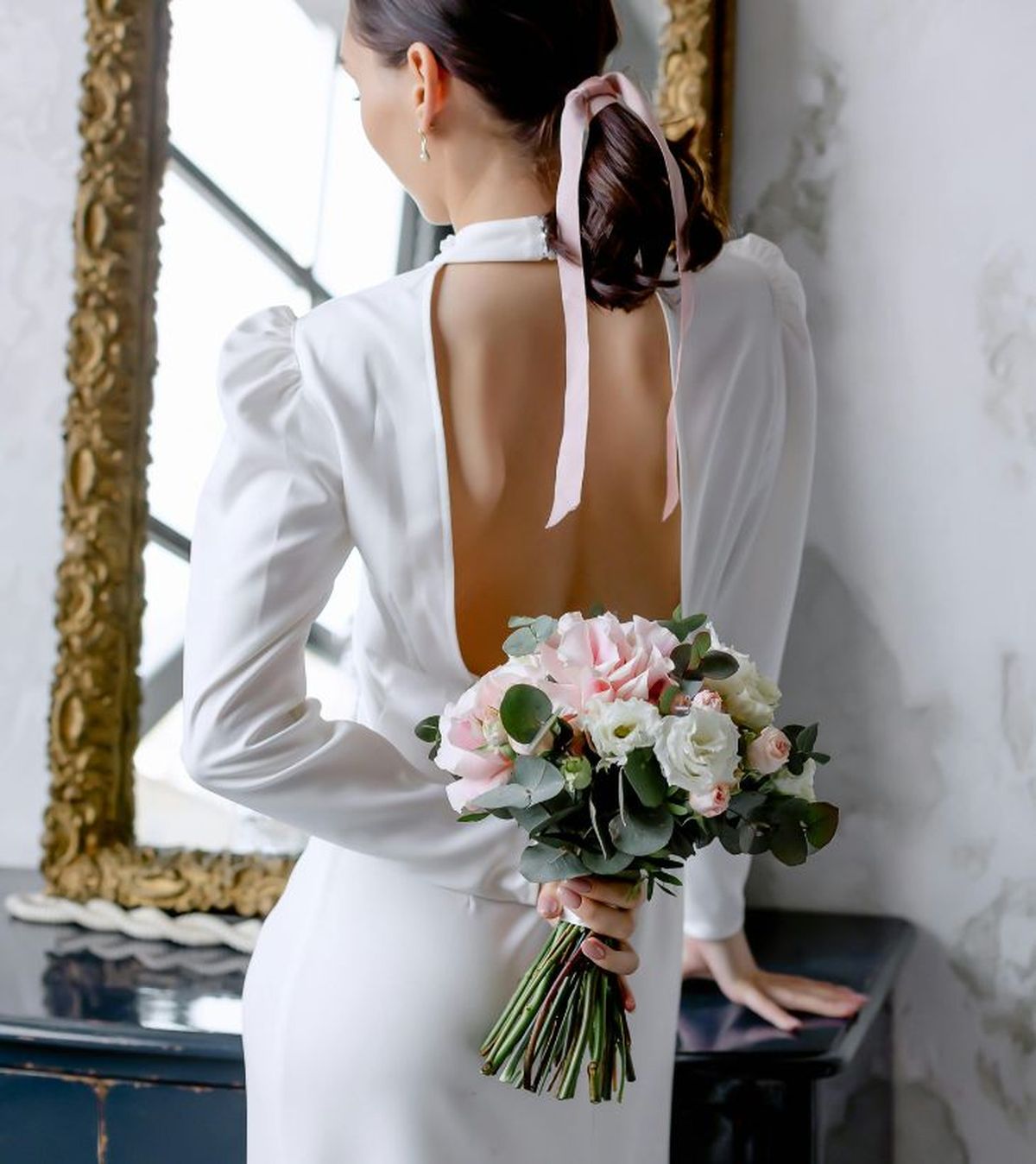 ramos de novia sencillos