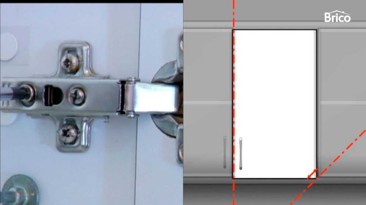 Regular bisagra de cazoleta paso 4