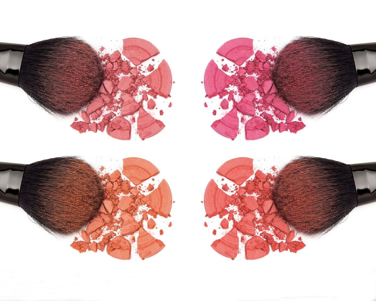 maquillaje colorete colores