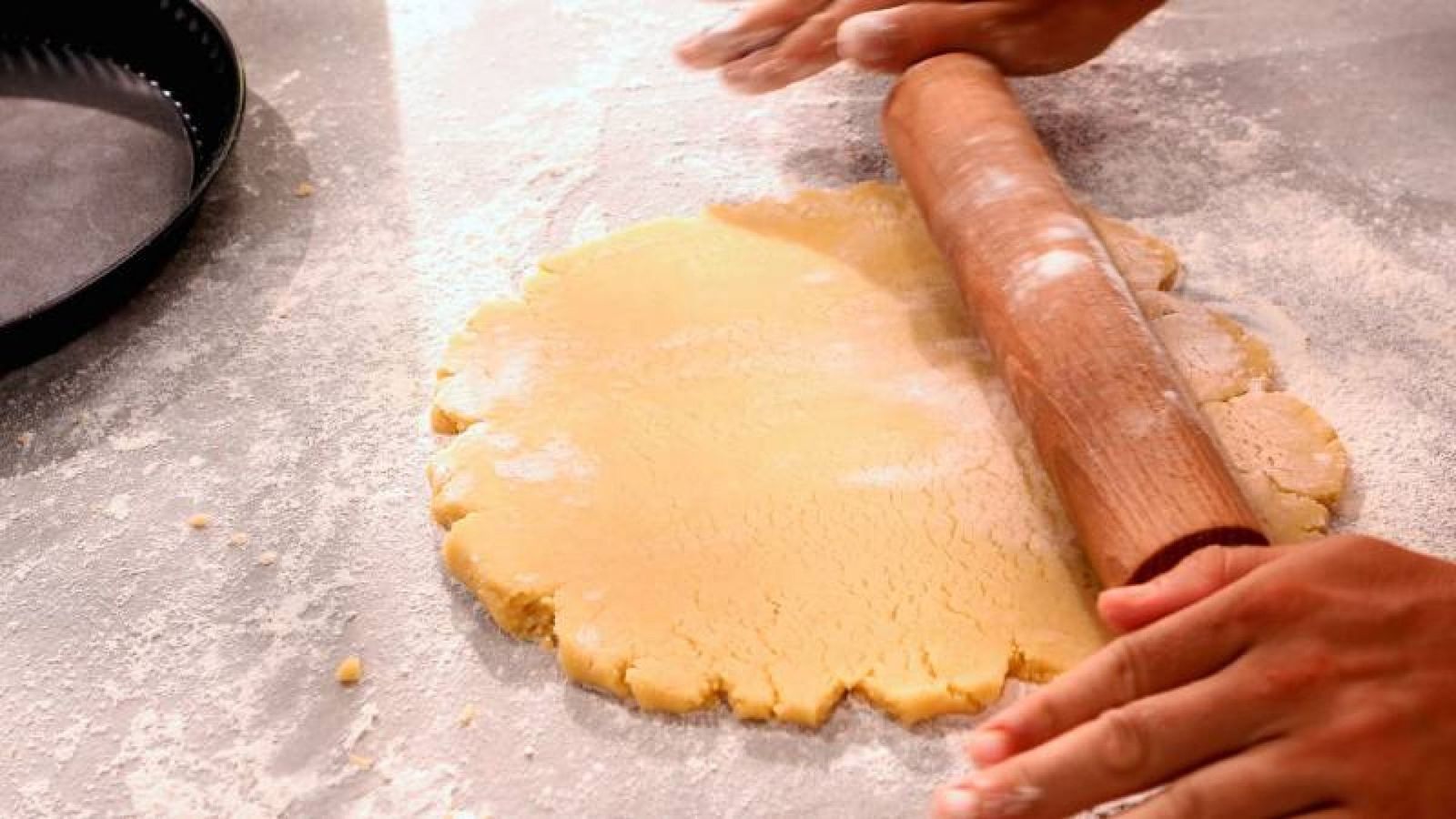 Masa quebrada o pasta brisa casera   Paso 4
