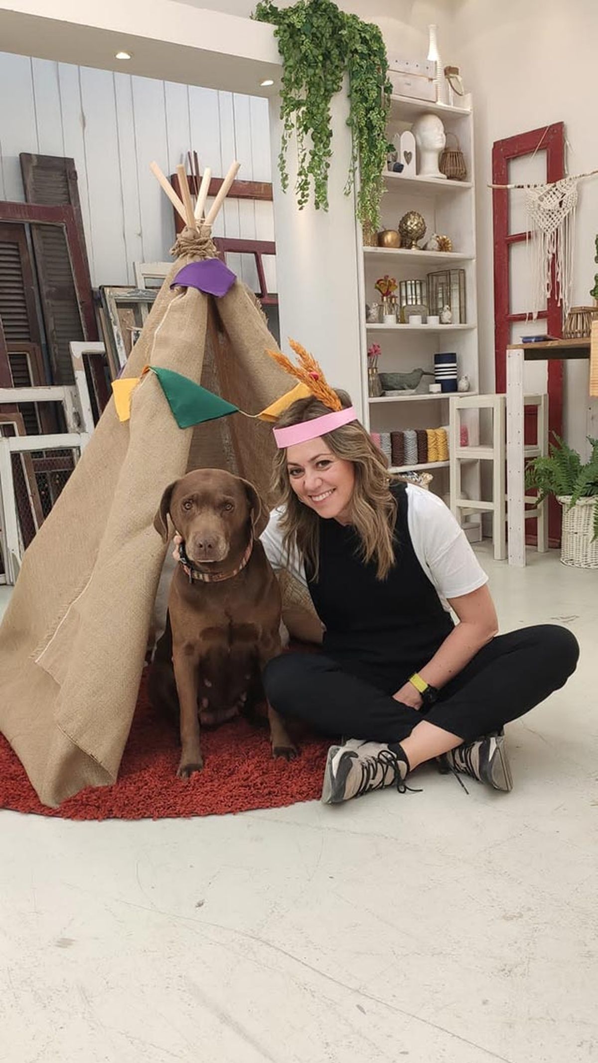 como hacer un tipi perros 1