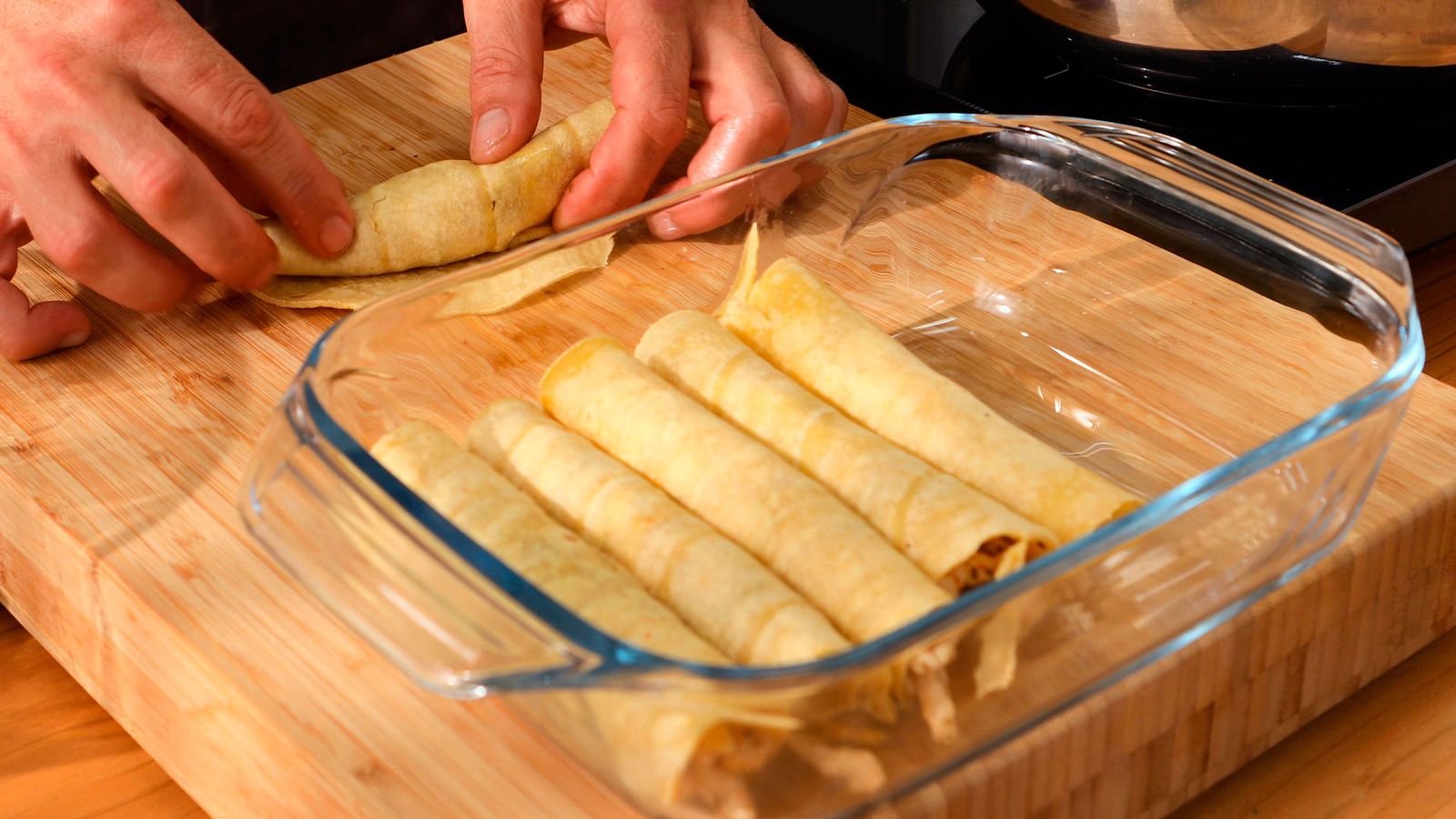 Enchiladas verdes Paso 4 Enchiladas verdes Paso 4