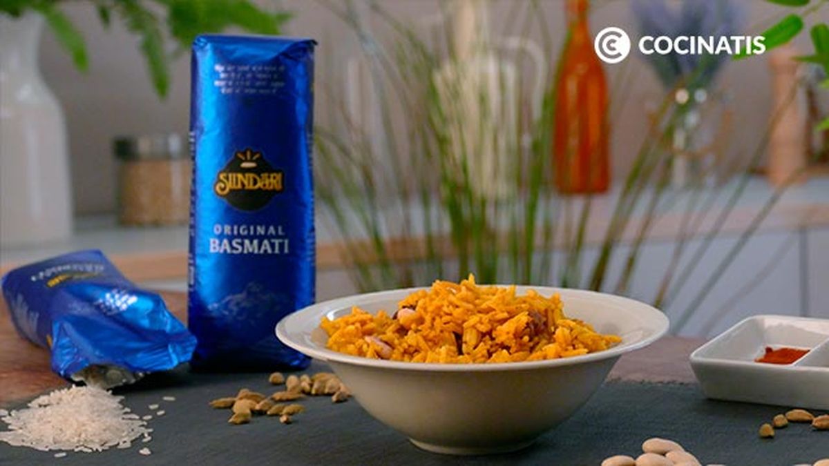 Receta de arroz basmati con curry y pimienta  paso 5
