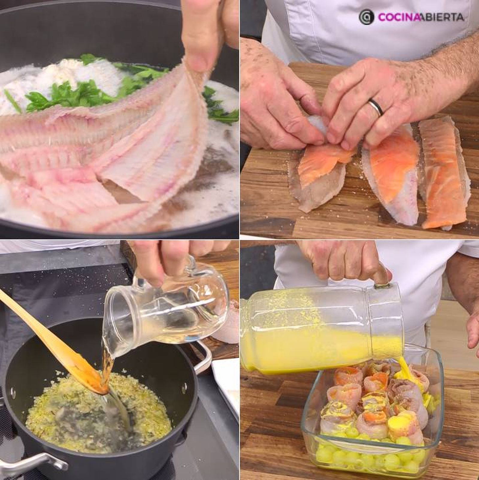 popietas gallo salmon pasos