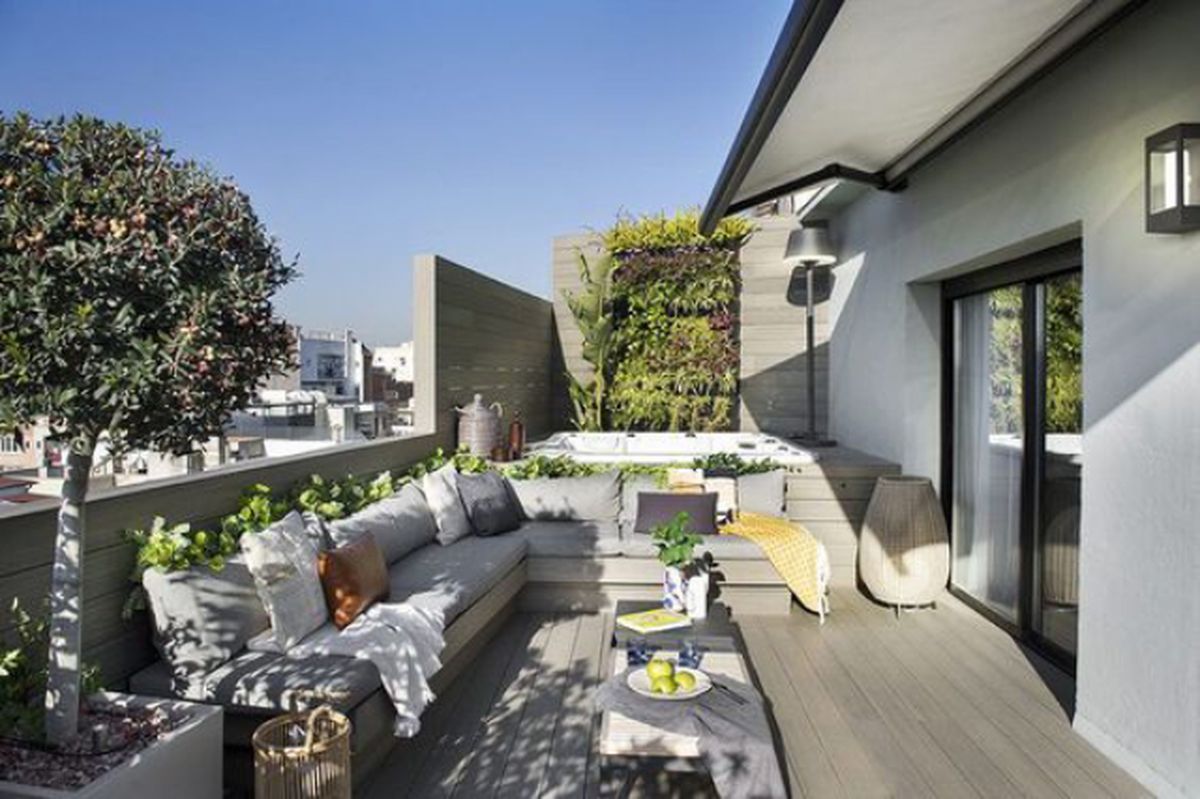Decoración de terrazas de áticos ideas prácticas para sacarles el máximo partido 2
