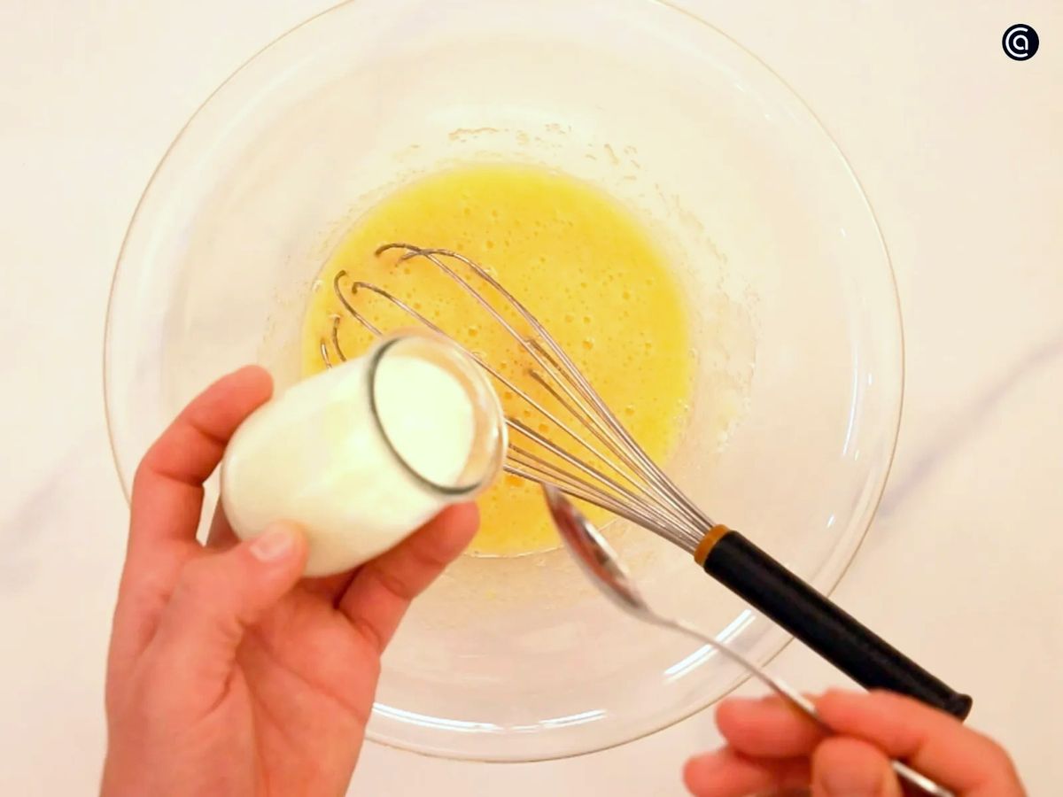 Bizcocho de yogur - Paso 2