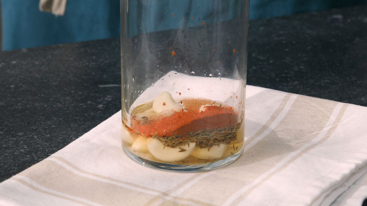 Mojo rojo (canario)   Paso 3