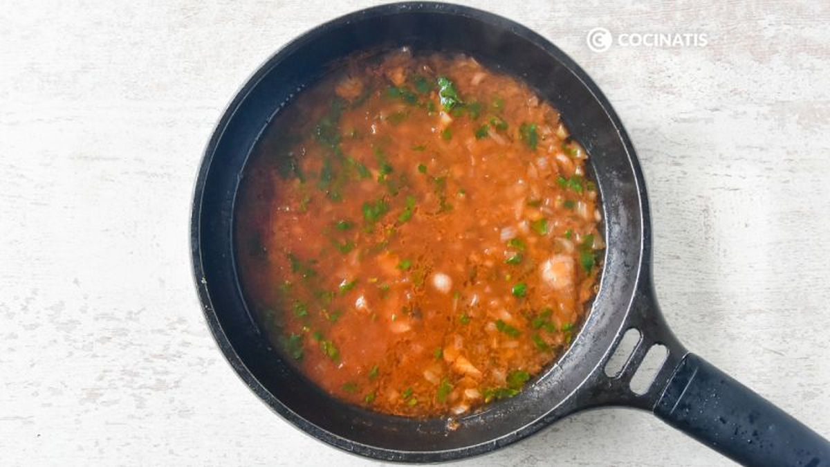 Salsa para guisar muslitos de pollo