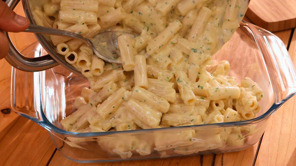 Macarrones con queso   Paso 5