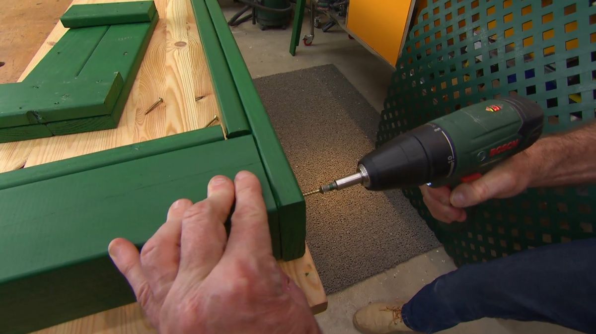 Cómo hacer una celosía móvil paso 7