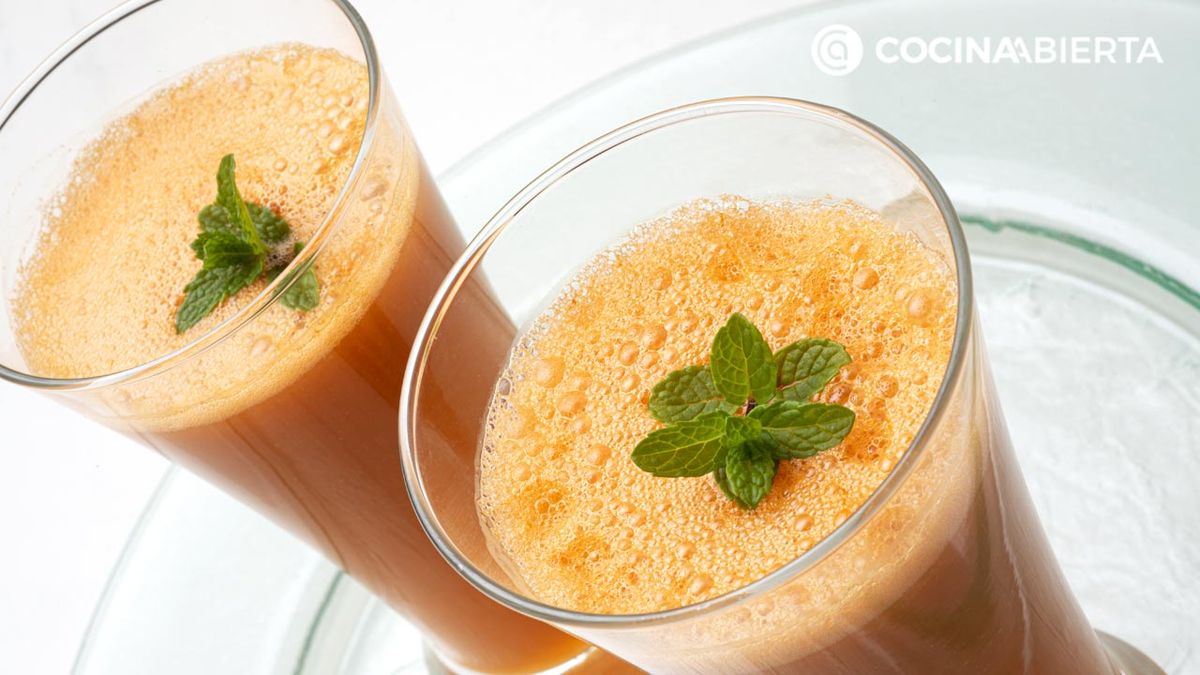 Batido de zanahoria con pera y naranja, receta de Karlos Arguiñano