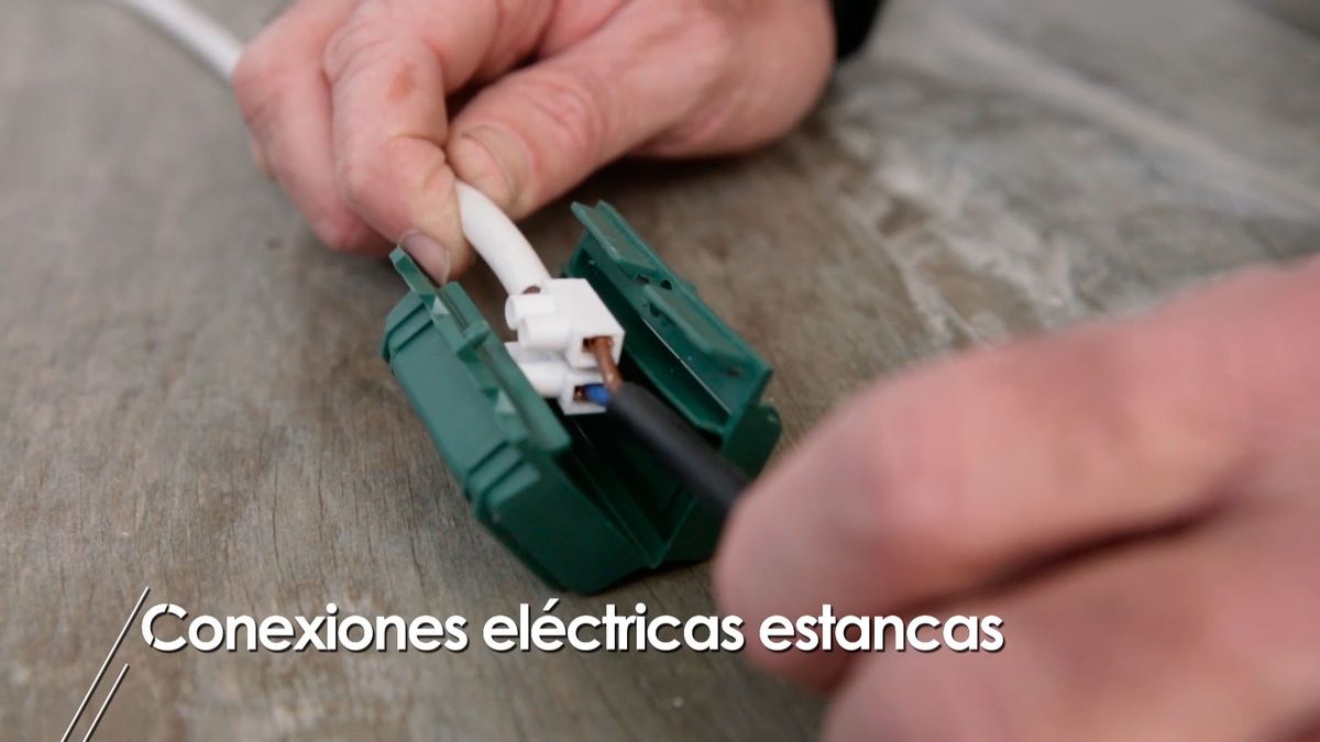 Hacer una conexión eléctrica estanca paso 5