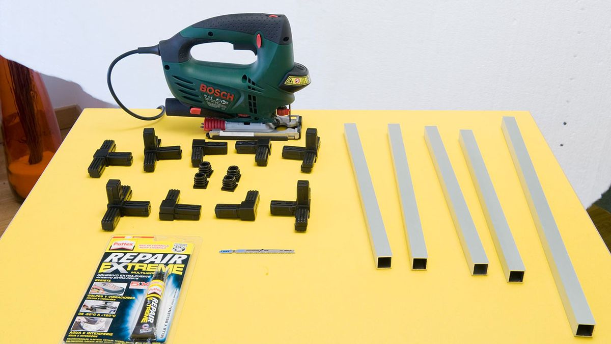 brico 0530 2 uniones perfiles cuadrados aluminio xl