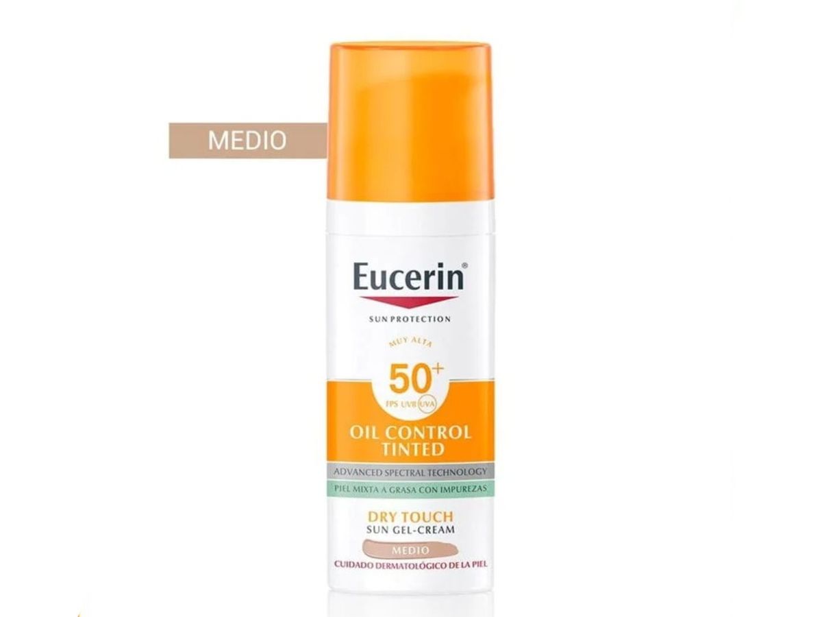 Oil Control Dry Touch con Color SPF 50+ - Eucerin